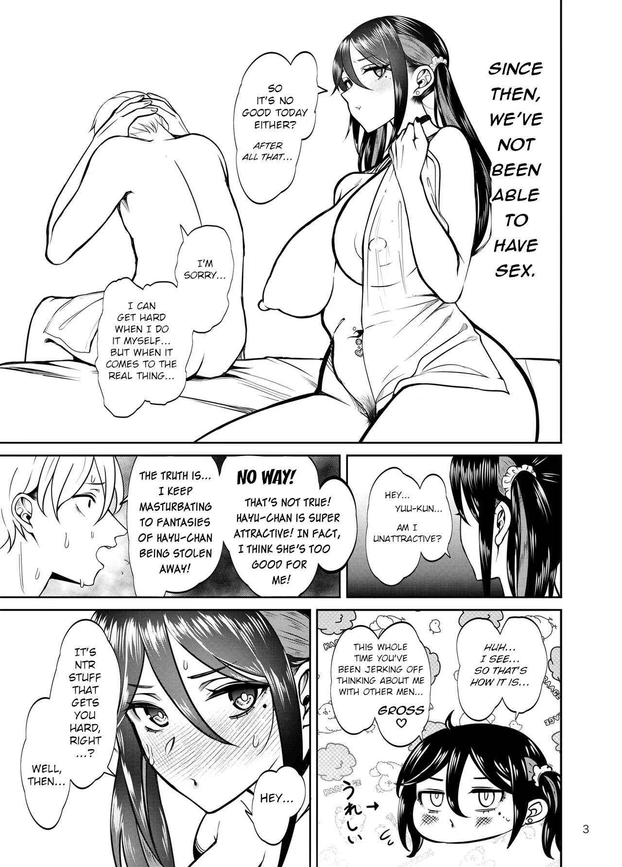 Hentai Manga Comic-Taking My GF to the NTR Brothel Wasn't a Good Idea! 2-Read-3